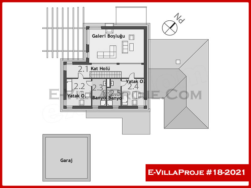 Ev Villa Proje #18 - 2021 Çelik Ev Projesi - Görsel 3