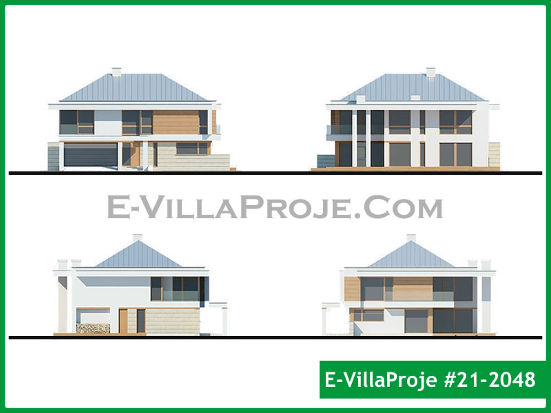 Ev Villa Proje #21 - 2048 Çelik Ev Projesi - Görsel 10