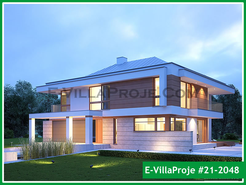 Ev Villa Proje #21 - 2048 Çelik Ev Projesi - Görsel 4