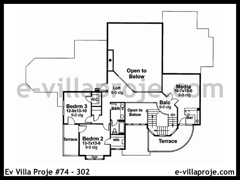 Ev Villa Proje #74 - 302 Çelik Ev Projesi - Görsel 3