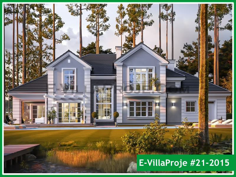 Ev Villa Proje #21 - 2015 Çelik Villa Modeli ve 3D Tasarımı