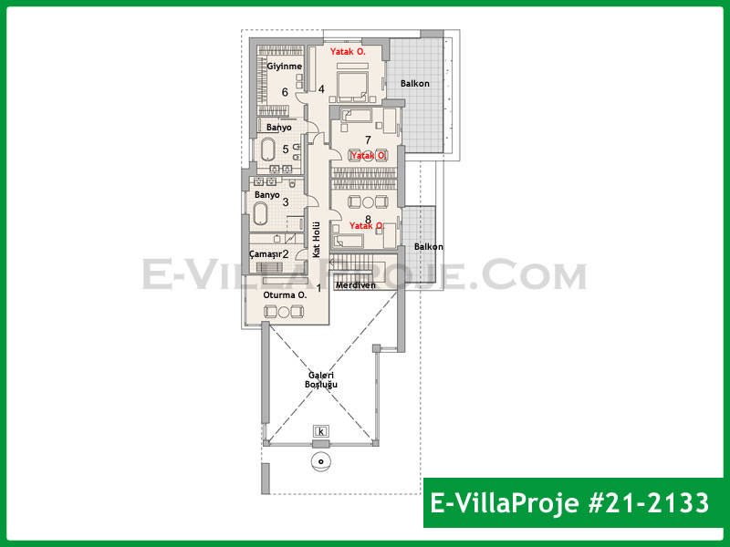 Ev Villa Proje #21 - 2133 Çelik Ev Projesi - Görsel 3