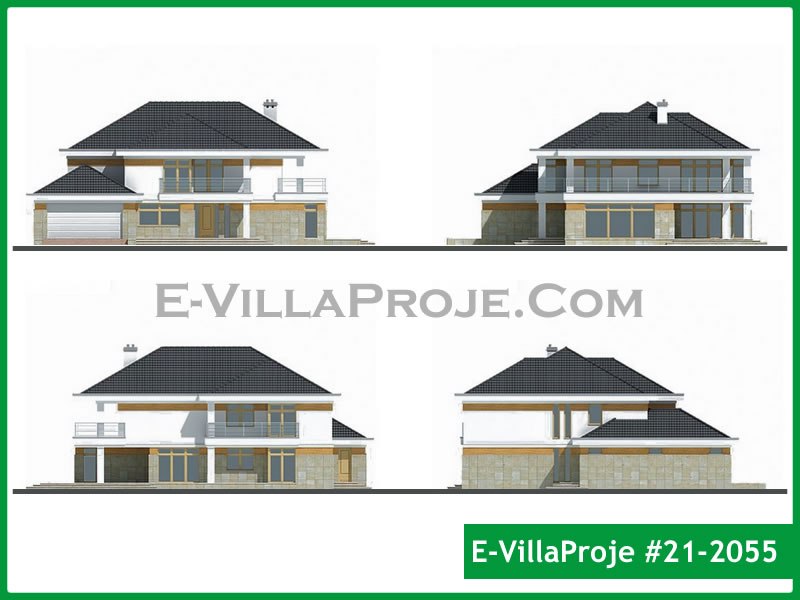 Ev Villa Proje #21 - 2055 Çelik Ev Projesi - Görsel 23