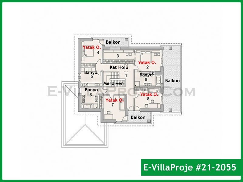 Ev Villa Proje #21 - 2055 Çelik Ev Projesi - Görsel 3