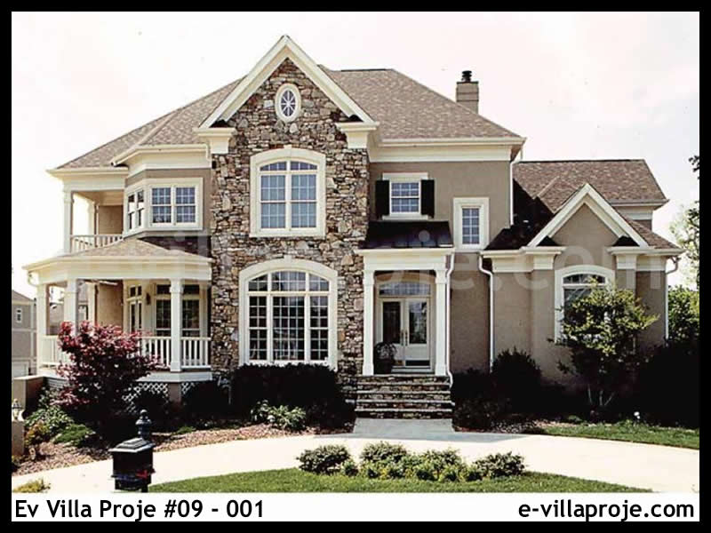 Ev Villa Proje #09 - 001 Çelik Villa Modeli ve 3D Tasarımı