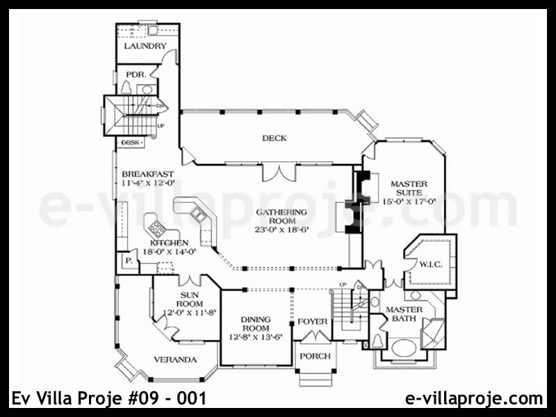 Ev Villa Proje #09 - 001 Çelik Ev Projesi - Görsel 2
