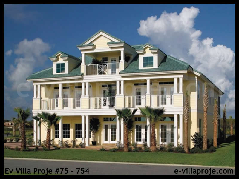 Ev Villa Proje #75 - 754 Çelik Villa Modeli ve 3D Tasarımı