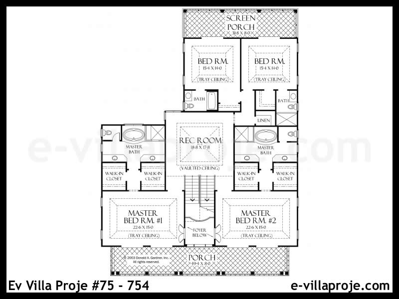 Ev Villa Proje #75 - 754 Çelik Ev Projesi - Görsel 3