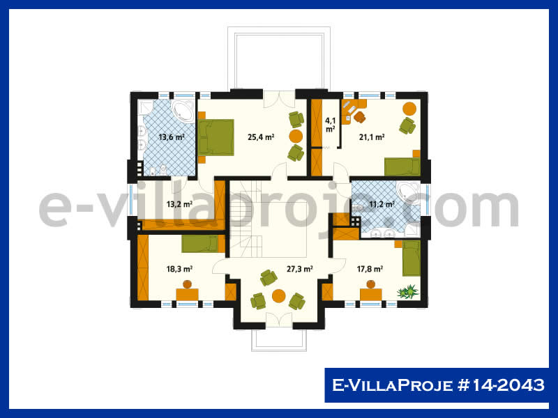 Ev Villa Proje #14 - 2043 Çelik Ev Projesi - Görsel 3