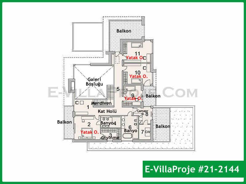 Ev Villa Proje #21 - 2144 Çelik Ev Projesi - Görsel 3