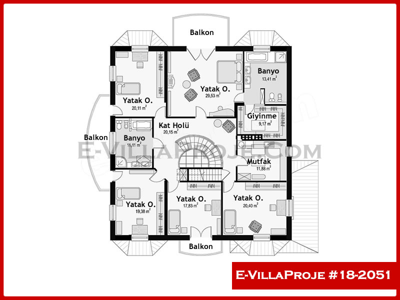 Ev Villa Proje #18 - 2051 Çelik Ev Projesi - Görsel 3