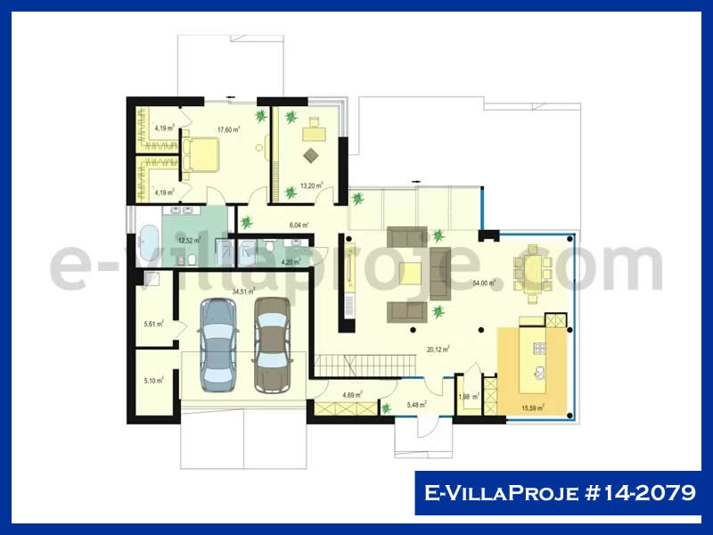 Ev Villa Proje #14 - 2079 Çelik Ev Projesi - Görsel 2