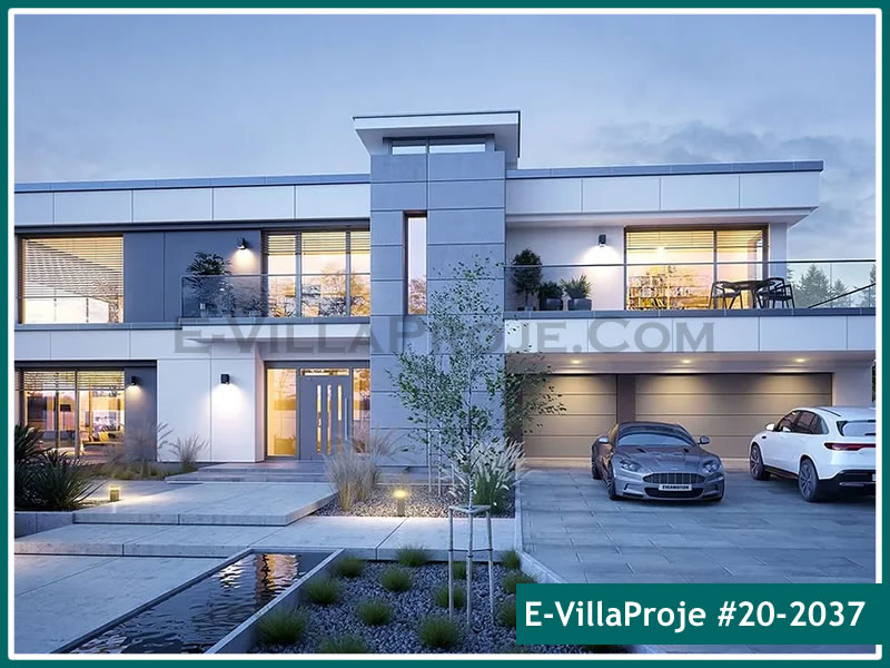 Ev Villa Proje #20 - 2037 Çelik Villa Modeli