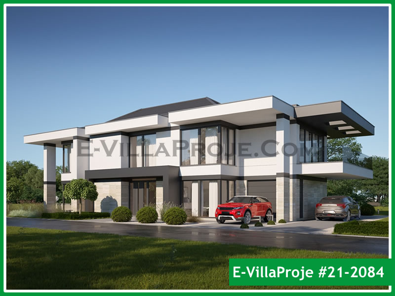Ev Villa Proje #21 - 2084 Çelik Villa Modeli ve 3D Tasarımı