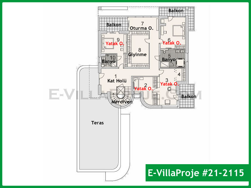 Ev Villa Proje #21 - 2115 Çelik Ev Projesi - Görsel 3