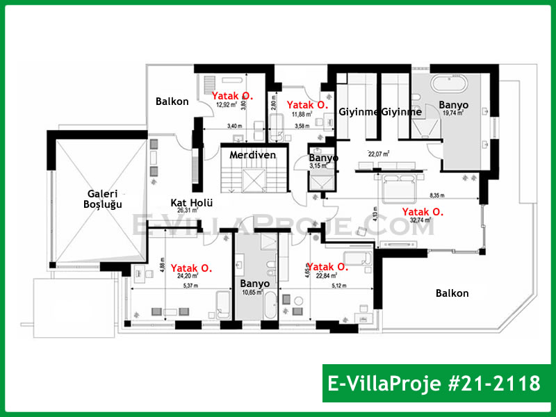 Ev Villa Proje #21 - 2118 Çelik Ev Projesi - Görsel 3