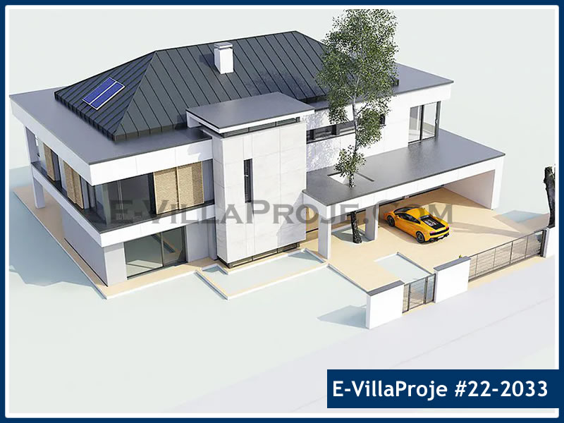 Ev Villa Proje #22 - 2033 Çelik Ev Projesi - Görsel 9