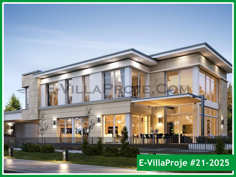 Ev Villa Proje #21 - 2025 Çelik Ev Projesi - Görsel 13