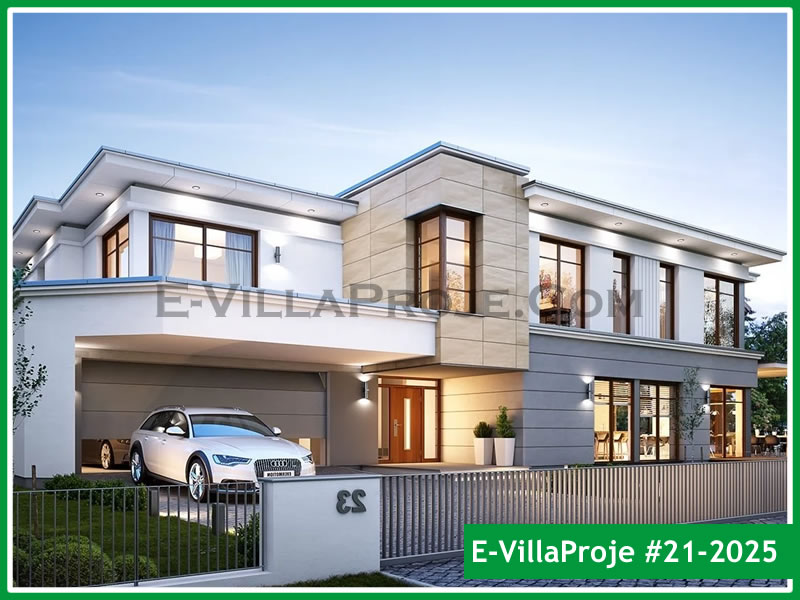 Ev Villa Proje #21 - 2025 Çelik Ev Projesi - Görsel 14