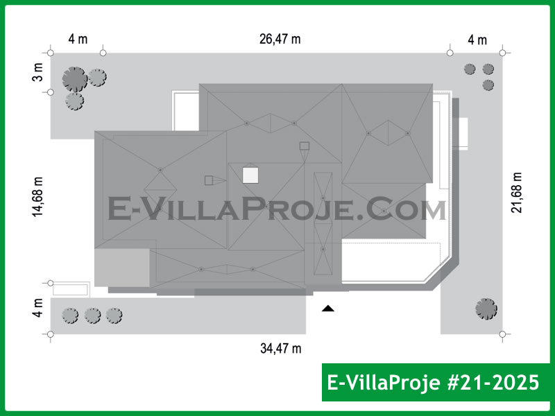 Ev Villa Proje #21 - 2025 Çelik Ev Projesi - Görsel 16