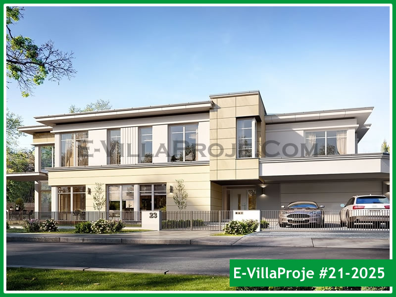 Ev Villa Proje #21 - 2025 Çelik Ev Projesi - Görsel 4