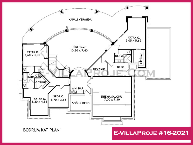 Ev Villa Proje #16 - 2021 Çelik Ev Projesi - Görsel 3