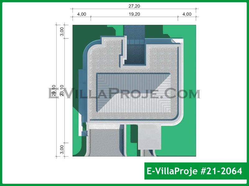 Ev Villa Proje #21 - 2064 Çelik Ev Projesi - Görsel 7