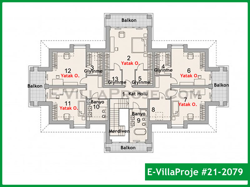 Ev Villa Proje #21 - 2079 Çelik Ev Projesi - Görsel 3