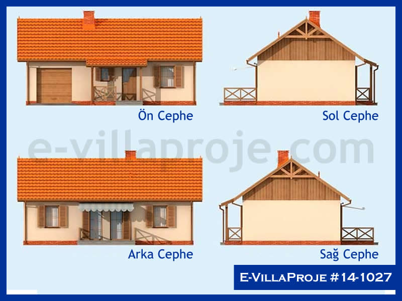 Ev Villa Proje #14 - 1027 Çelik Ev Projesi - Görsel 4
