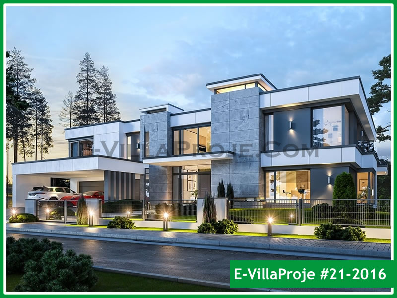 Ev Villa Proje #21 - 2016 Çelik Villa Modeli ve 3D Tasarımı