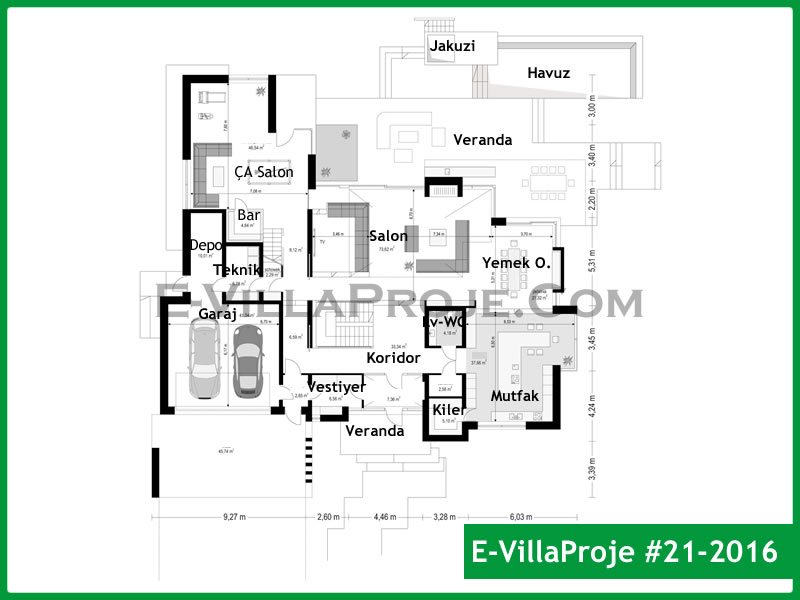 Ev Villa Proje #21 - 2016 Çelik Ev Projesi - Görsel 2