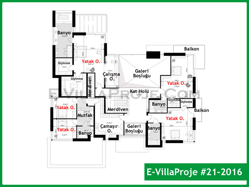 Ev Villa Proje #21 - 2016 Çelik Ev Projesi - Görsel 3