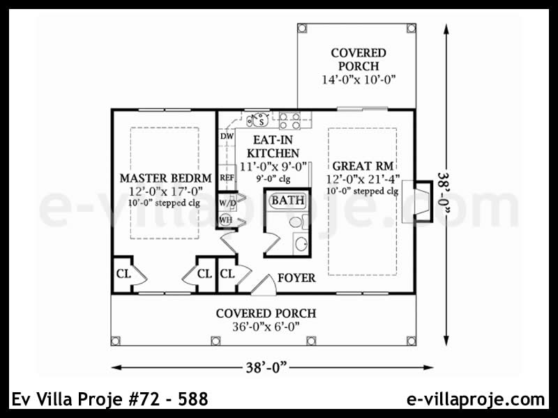 Ev Villa Proje #72 - 588 Çelik Ev Projesi - Görsel 2