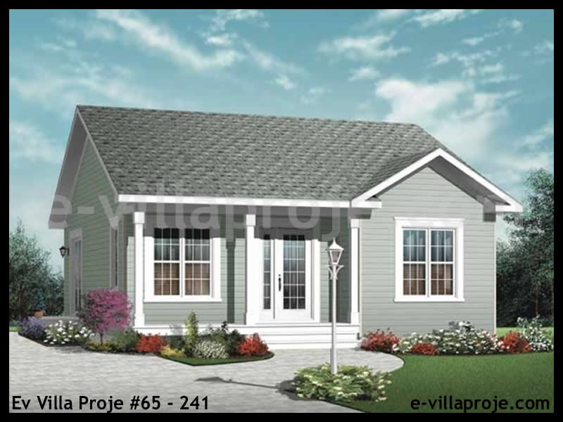 Ev Villa Proje #65 - 241 Çelik Villa Modeli ve 3D Tasarımı