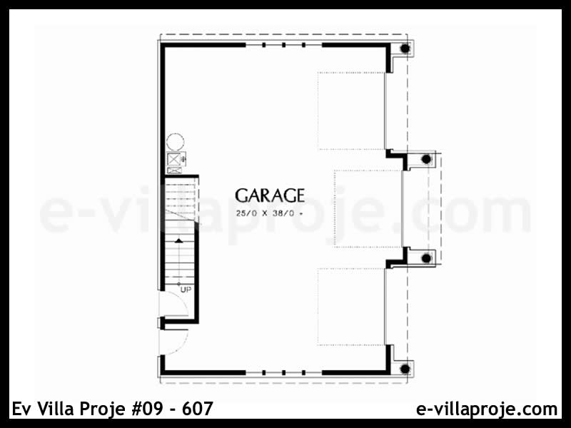 Ev Villa Proje #09 - 607 Çelik Ev Projesi - Görsel 2