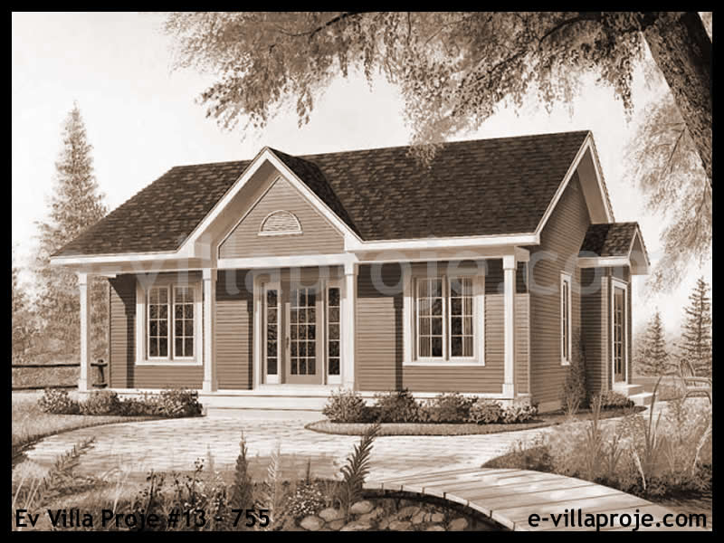 Ev Villa Proje #13 - 755 Çelik Ev Projesi - Görsel 3