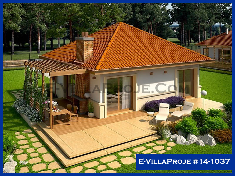 Ev Villa Proje #14 - 1037 Çelik Villa Projesi 3D Mimari Tasarımı