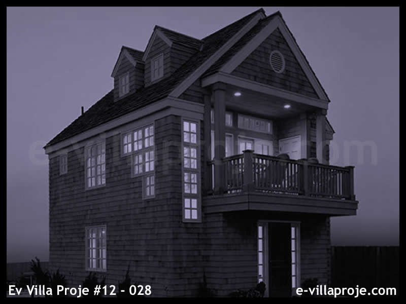 Ev Villa Proje #12 - 028 Çelik Ev Projesi - Görsel 4