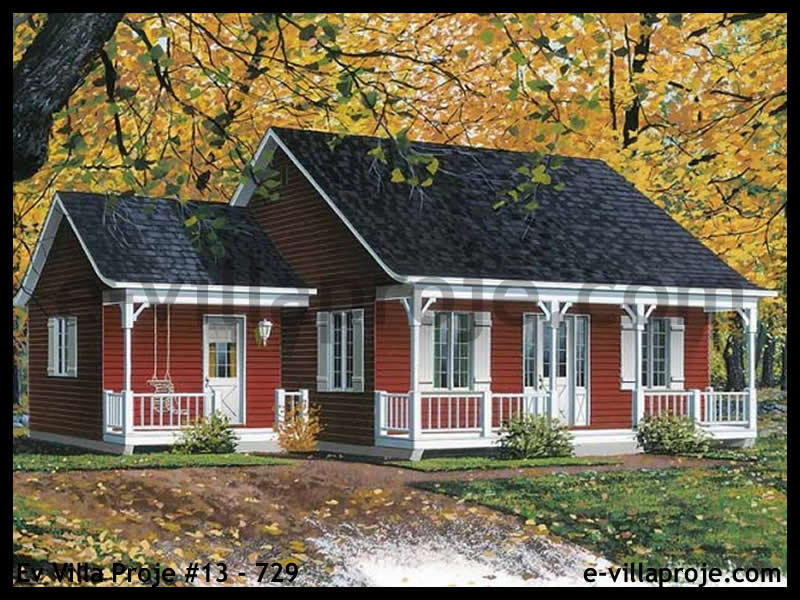 Ev Villa Proje #13 - 729 Çelik Villa Modeli ve 3D Tasarımı
