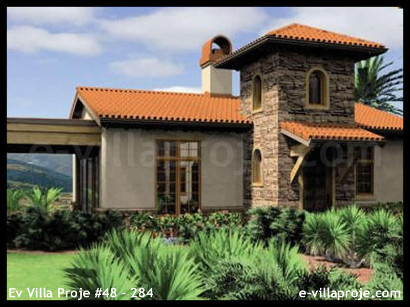 Ev Villa Proje #48 - 284 Çelik Villa Modeli ve 3D Tasarımı