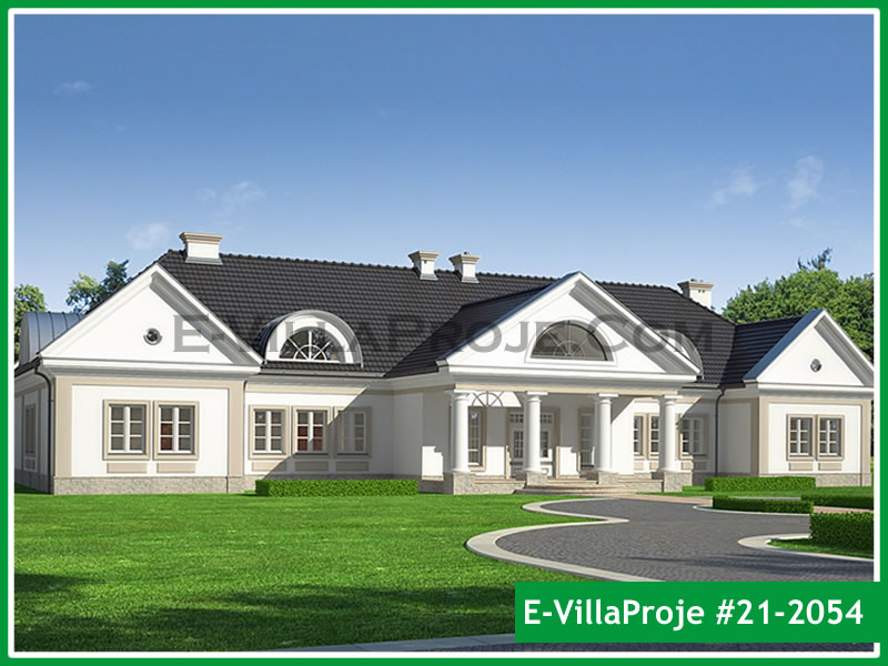 Ev Villa Proje #21 - 2054 Çelik Villa Modeli ve 3D Tasarımı