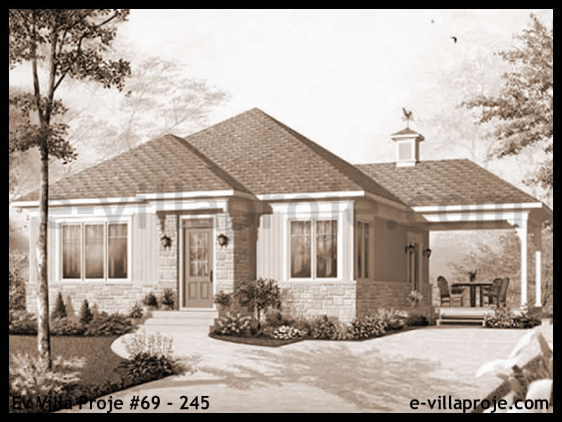 Ev Villa Proje #69 - 245 Çelik Ev Projesi - Görsel 3