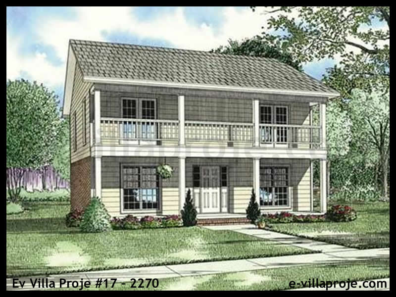 Ev Villa Proje #17 - 2270 Çelik Villa Modeli ve 3D Tasarımı
