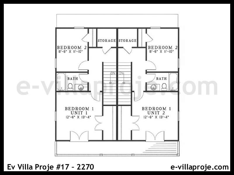 Ev Villa Proje #17 - 2270 Çelik Ev Projesi - Görsel 3