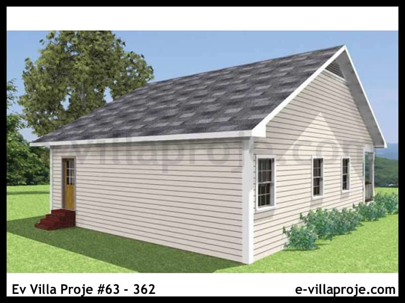 Ev Villa Proje #63 - 362 Çelik Ev Projesi - Görsel 3