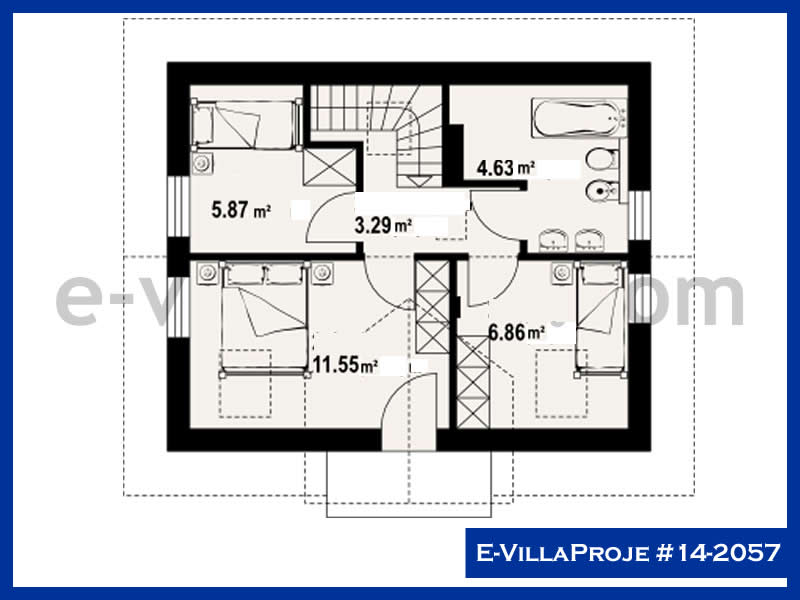 Ev Villa Proje #14 - 2057 Çelik Ev Projesi - Görsel 3