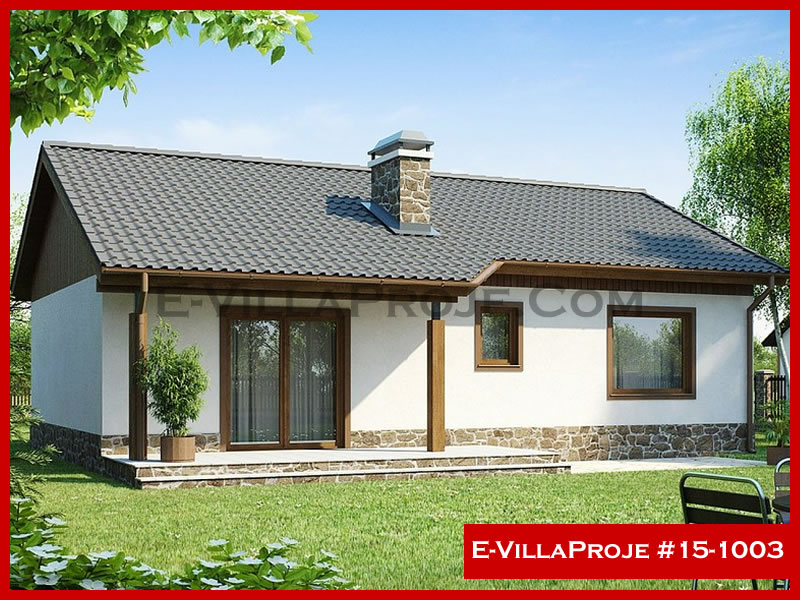 Ev Villa Proje #15 - 1003 Çelik Villa Projesi 3D Mimari Tasarımı