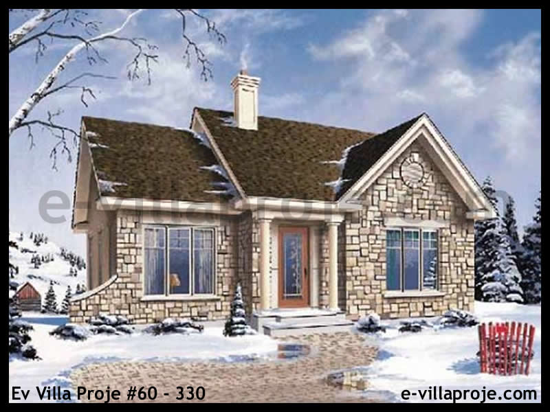 Ev Villa Proje #60 - 330 Çelik Villa Modeli ve 3D Tasarımı