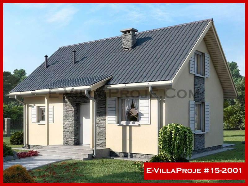 Ev Villa Proje #15 - 2001 Çelik Villa Modeli ve 3D Tasarımı