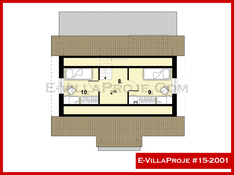 Ev Villa Proje #15 - 2001 Çelik Ev Projesi - Görsel 3